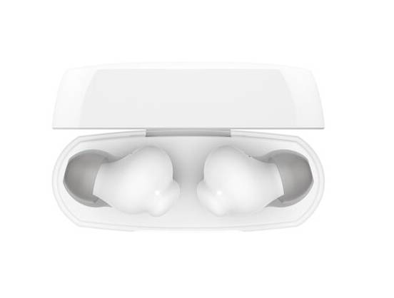 Belkin SoundForm Rhythm Headset Bedraad en draadloos In-ear Oproepen/muziek USB Type-C Bluetooth Wit