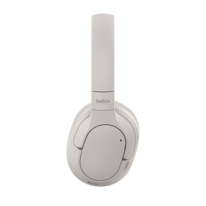 Belkin AUD009HQBK hoofdtelefoon/headset Hoofdtelefoons Draadloos Hoofdband Oproepen/muziek USB Type-C Bluetooth Zwart