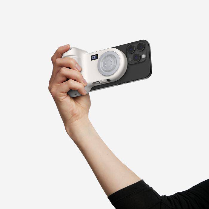 Belkin Stage PowerGrip Actieve houder Mobiele telefoon/Smartphone Zand