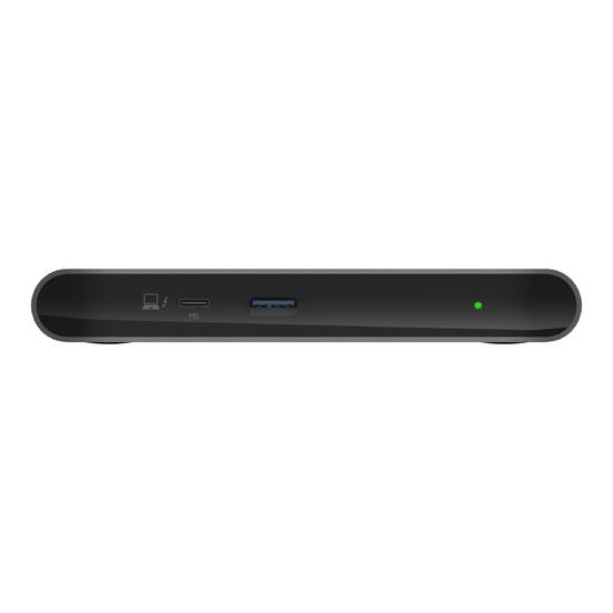 Belkin INC013VFSGY interface hub Thunderbolt 4 40000 Mbit/s Zwart, Grijs