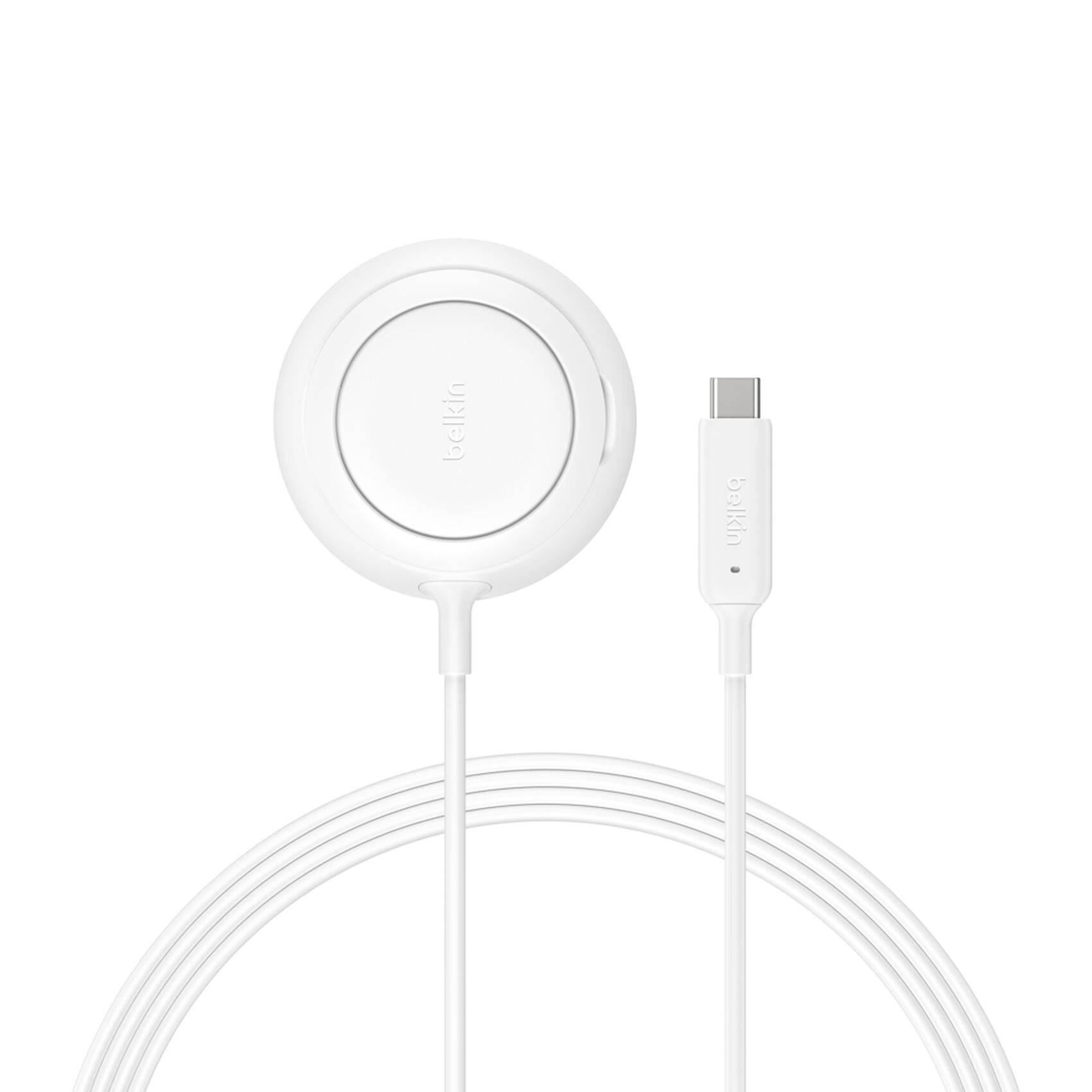 Belkin WIA014hqWH Hoofdtelefoons, Smartphone Wit USB Draadloos opladen Snel opladen Binnen