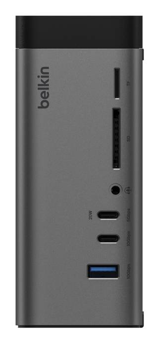 Belkin Connect USB Type-C 10000 Mbit/s Grijs