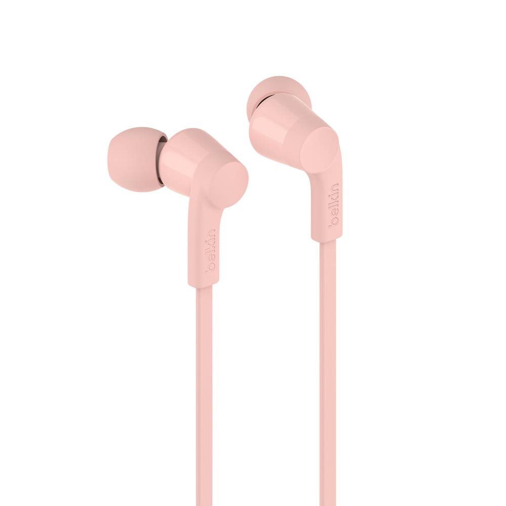 Belkin SoundForm Headset Bedraad In-ear Muziek/Voor elke dag USB Type-C Roze