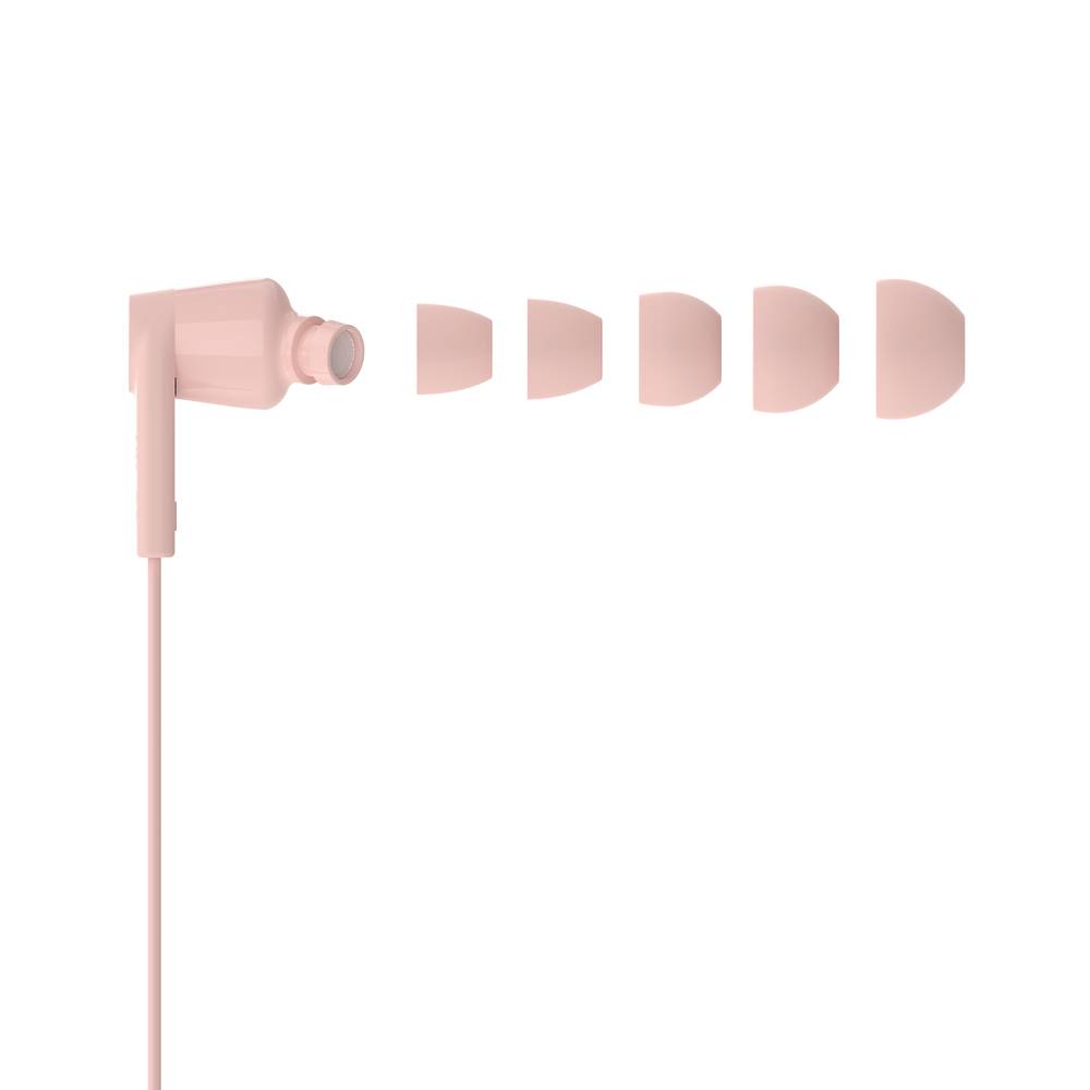 Belkin SoundForm Headset Bedraad In-ear Muziek/Voor elke dag USB Type-C Roze