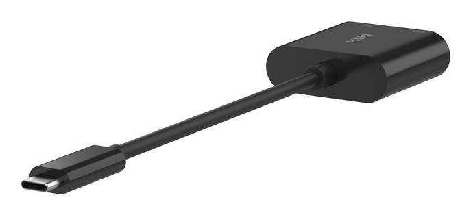 Belkin INC019BTBK laptop dock & poortreplicator Bedraad USB 3.2 Gen 1 (3.1 Gen 1) Type-C Zwart