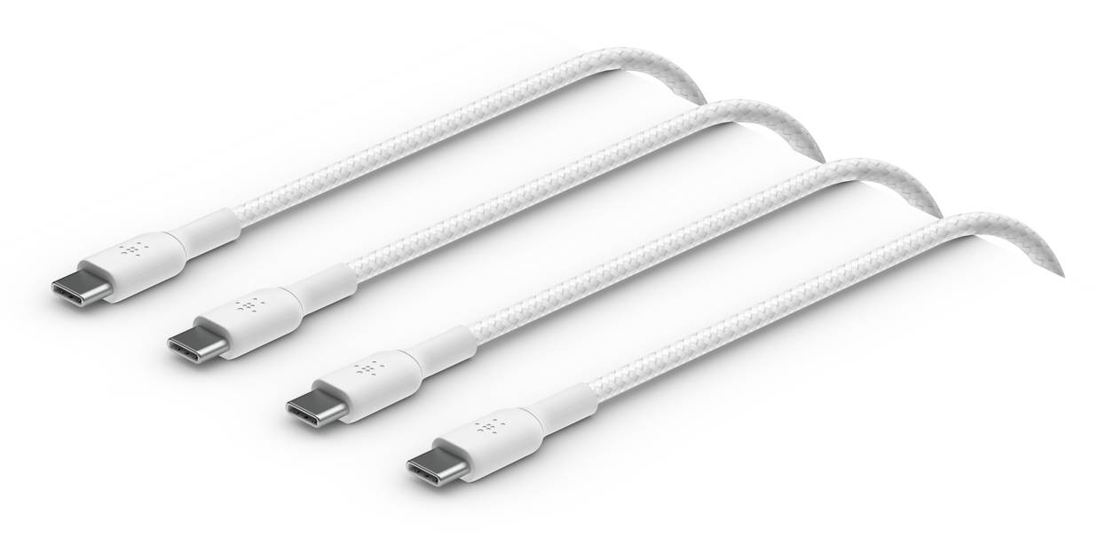 Belkin CAB004BT2MWH2PK USB-kabel USB 2.0 2 m USB C Wit