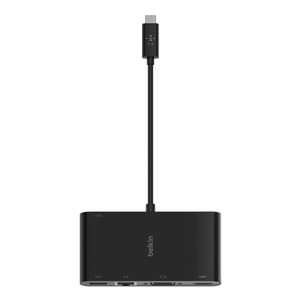 Belkin AVC004BTBK laptop dock & poortreplicator USB 3.2 Gen 1 (3.1 Gen 1) Type-C Zwart