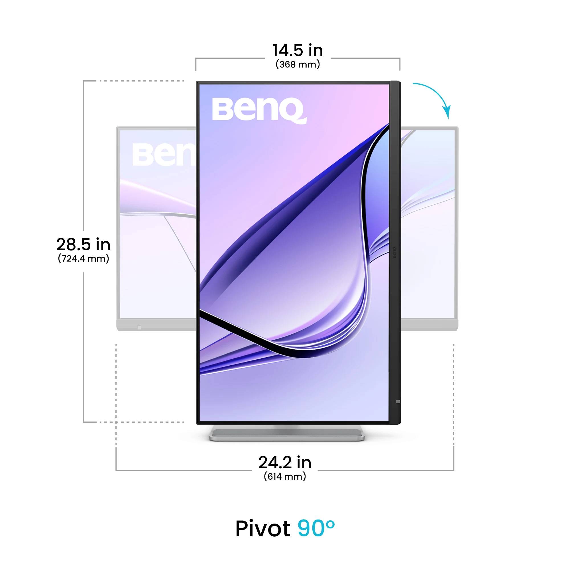 BenQ MA270S computer monitor 68,6 cm (27") 5120 x 2880 Pixels 5K Ultra HD LED Wit