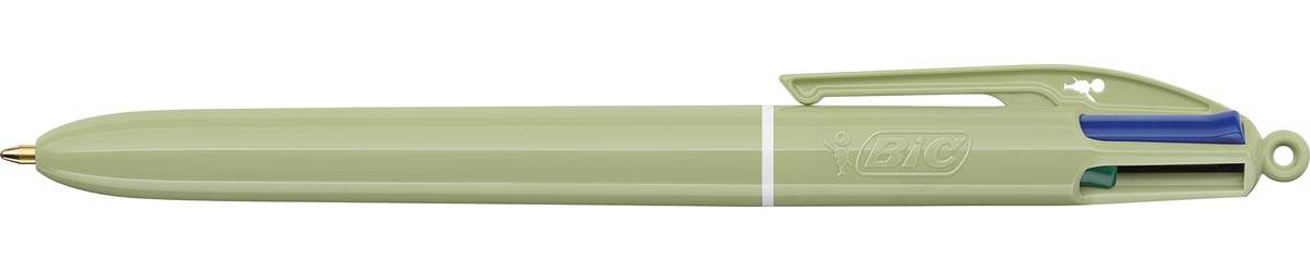Bic 4-kleurenbalpen Mineral Tones, display van 30 stuks, assorti