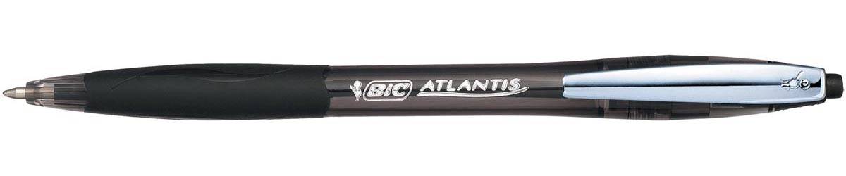 Bic balpen Atlantis Soft 1 mm, zwart