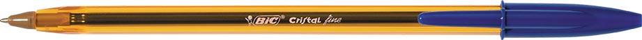 Bic balpen Cristal Fine blauw