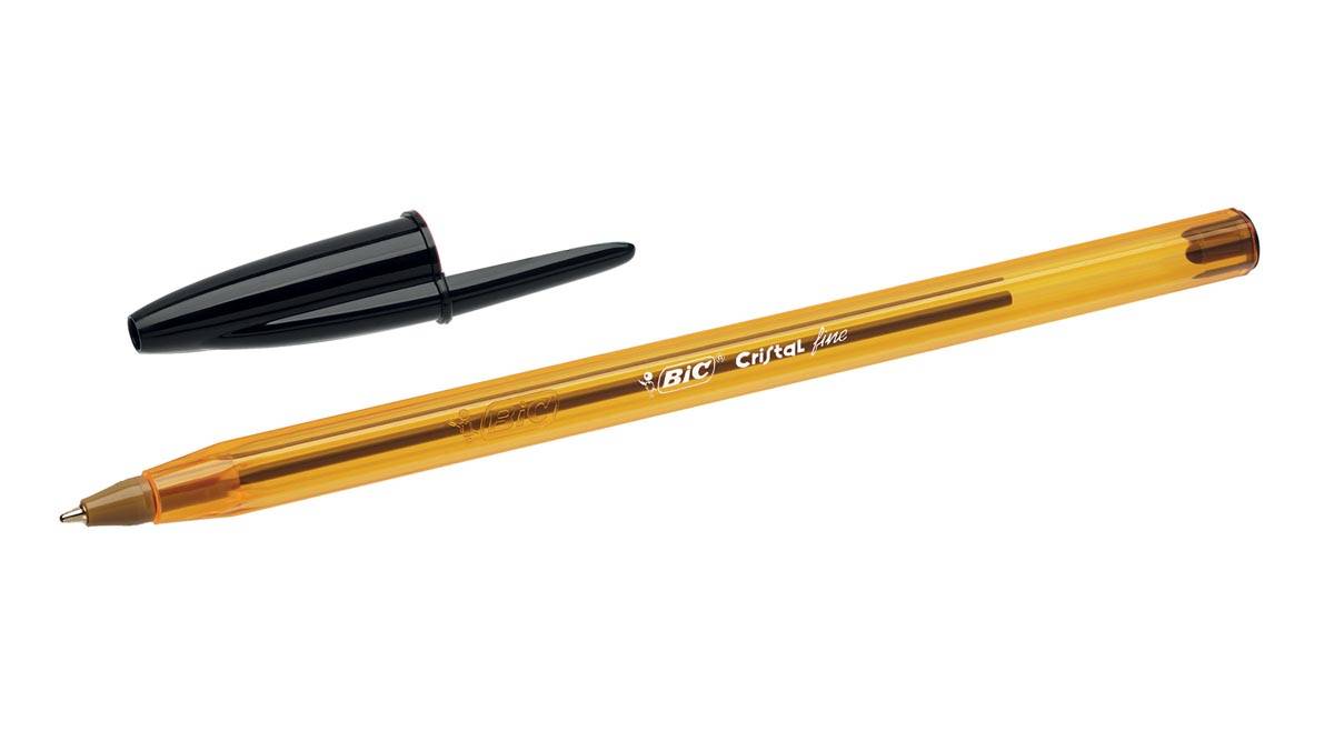 Bic balpen Cristal Fine zwart