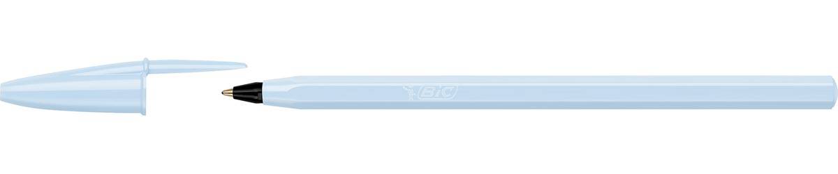 Bic balpen Cristal Medium pastel, doos van 20 stuks, assorti