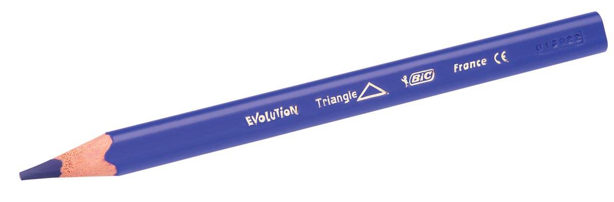 Bic kleurpotlood Ecolutions Evolution Triangle 12 potloden in een kartonnen etui