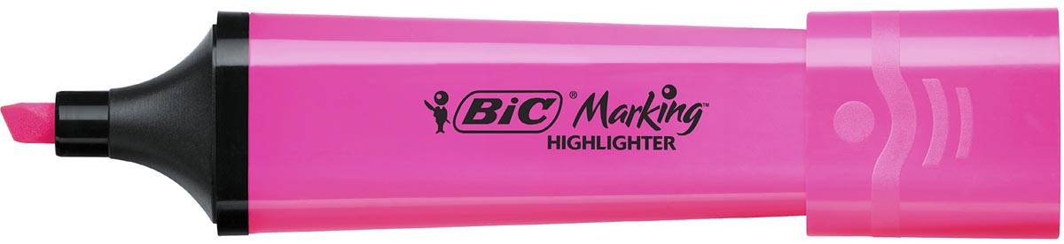 Bic markeerstift Highlighter Flat, roze