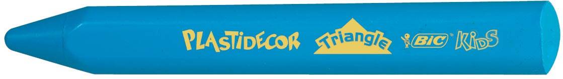 Bic waskrijt Plastidecor Triangle 12 stuks