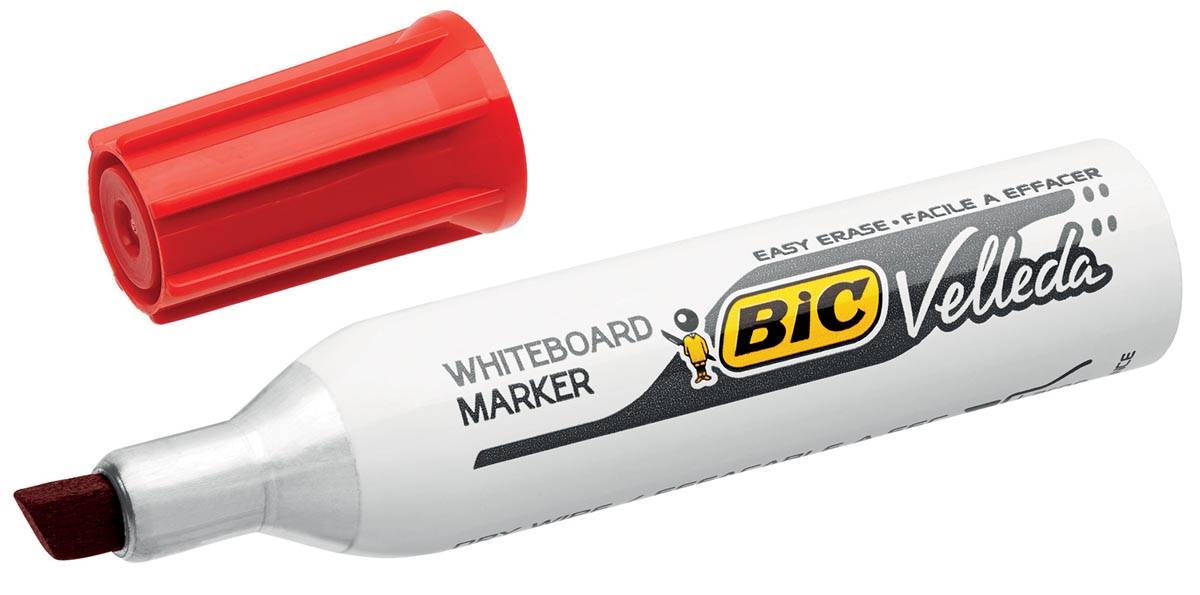 Bic whiteboardmarker Velleda 1781 rood
