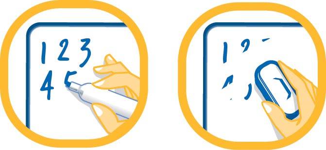 Bic zelfklevende rollen (whiteboard vellen) Velled ft 45 x 50 cm