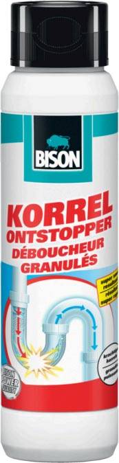 Bison korrel ontstopper, flacon van 600 g