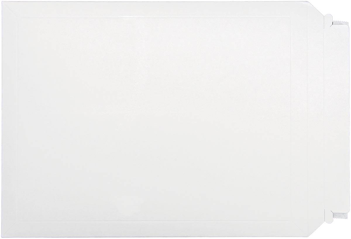 Bong enveloppen van massief karton, ft 250 x 353 mm, met stripsluiting en tearstrip, doos van 100 stuks
