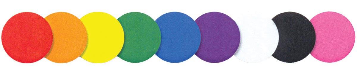 Bouhon ronde plakvorm diameter 50 mm, zakje 200 stuks