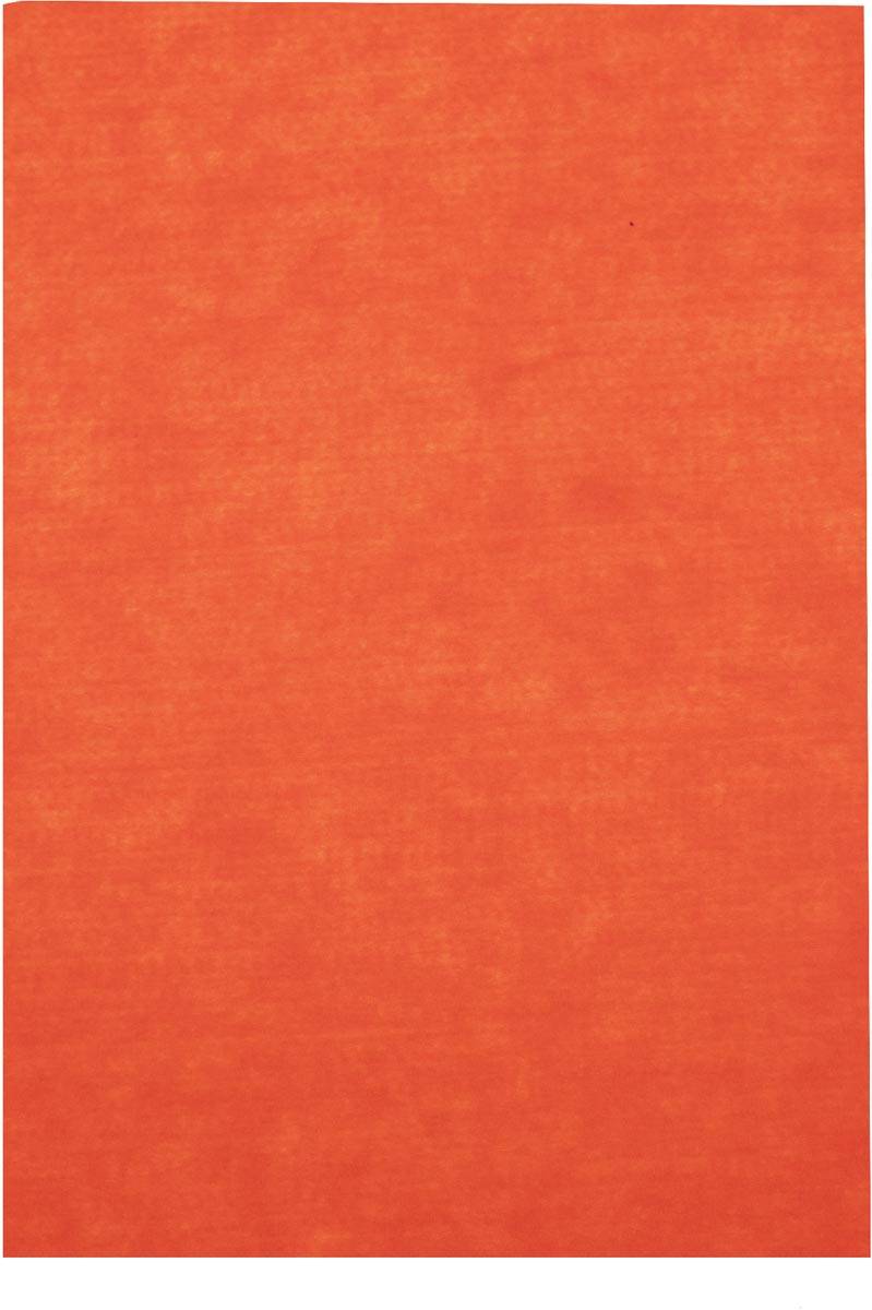Bouhon viltpapier A4, pak van 10 vellen, oranje