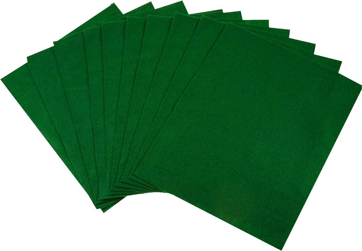 Bouhon Viltpapier groen