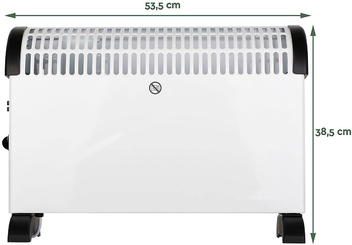 Brasq convector verwarming CH300, wit