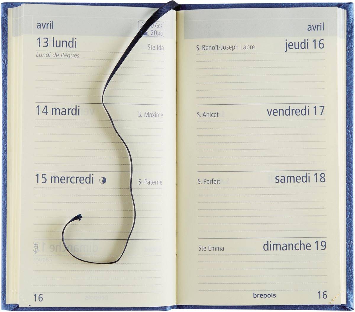 Brepols agenda Optivision Pocket Franstalig, Classica, assorti, 2026