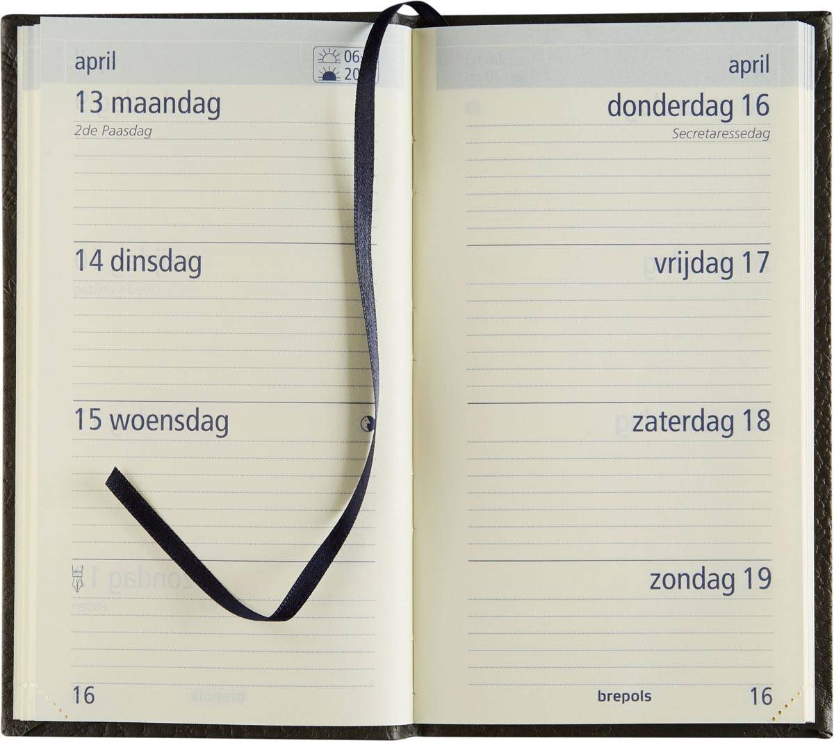 Brepols agenda Optivision Pocket Nederlandstalig, Classica, assorti, 2026