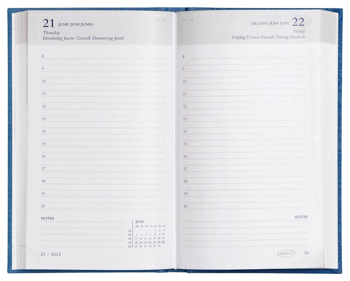 Brepols Breform Seta, zwart, 2026