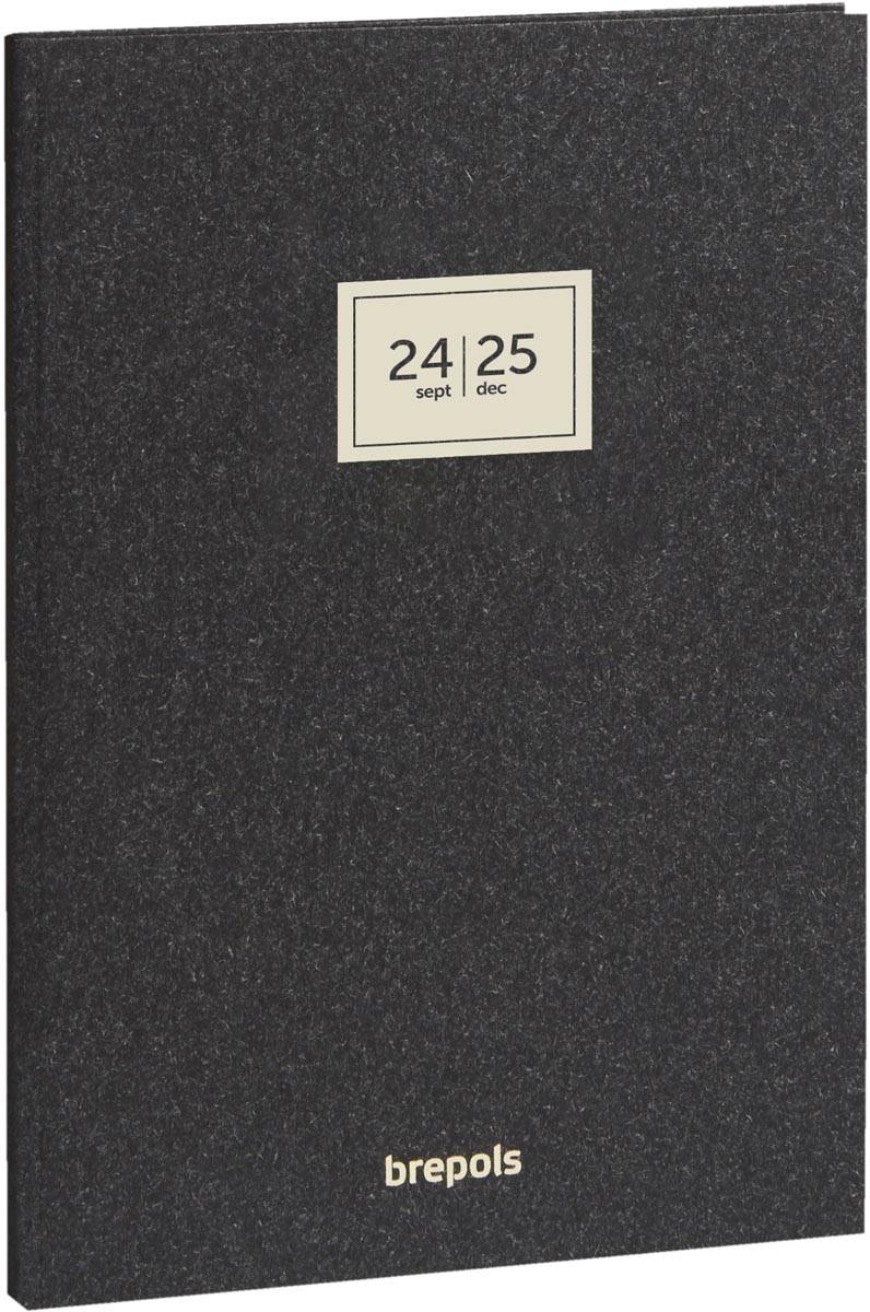 Brepols schoolagenda Weekly Notes Essenz, antraciet, 2024-2025