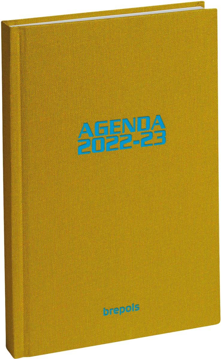 Brepols Studentenagenda Rainbow, geassorteerde kleuren, 2024-2025
