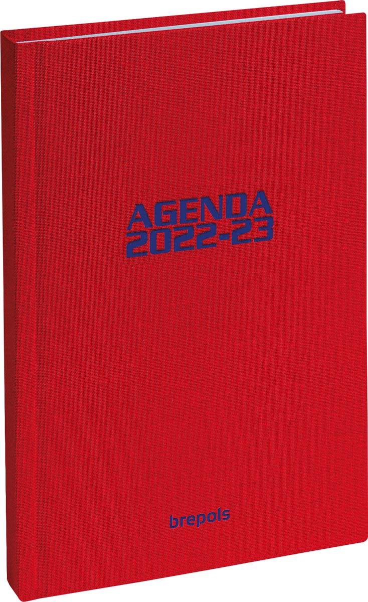 Brepols Studentenagenda Rainbow, geassorteerde kleuren, 2024-2025