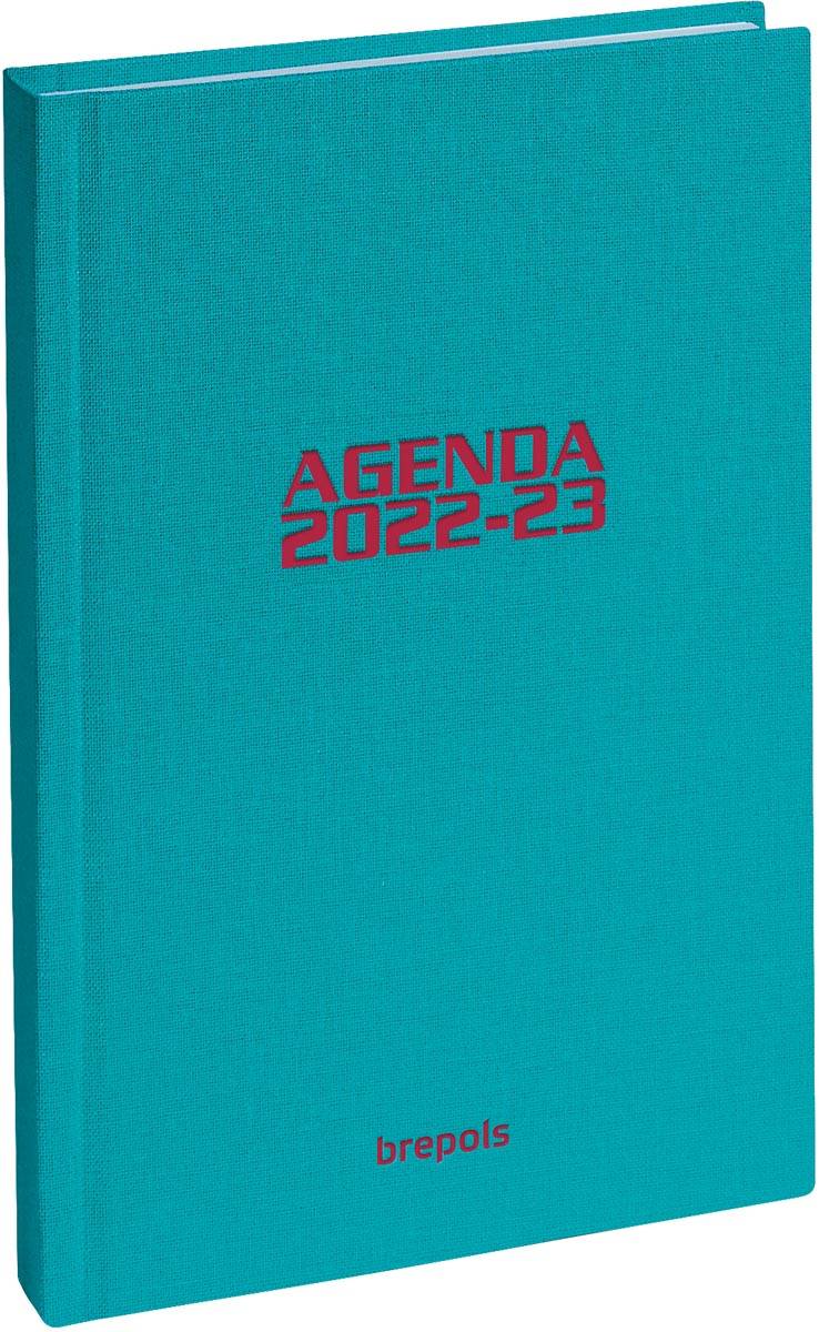 Brepols Studentenagenda Rainbow, geassorteerde kleuren, 2024-2025