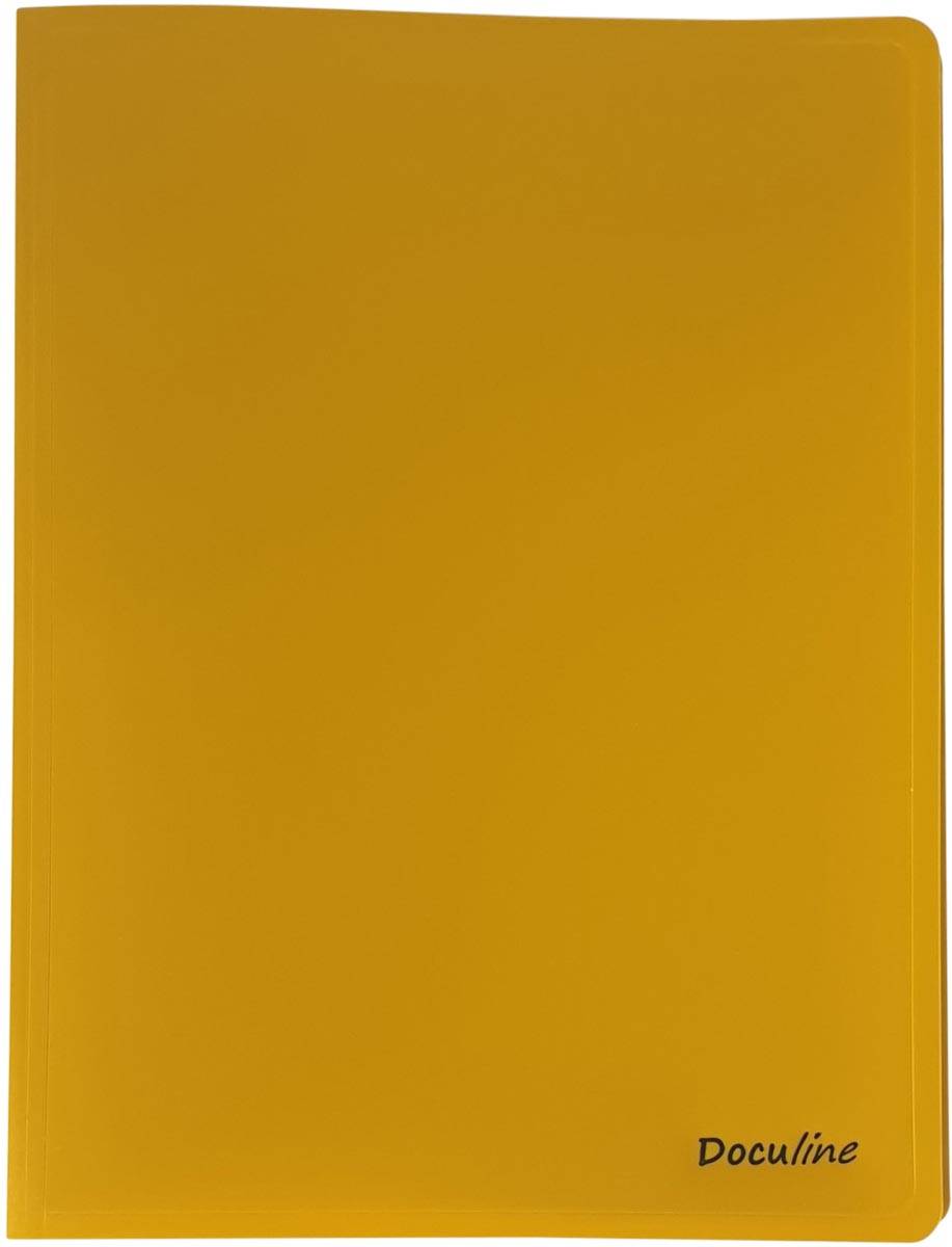 Bronyl showalbum Nature ft A4,, uit PP, 50 tassen, mosterdgeel