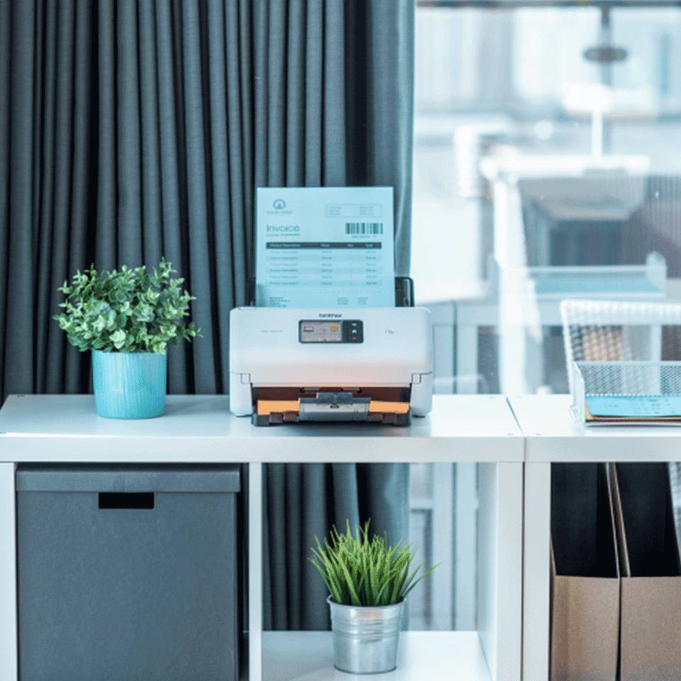 Brother ADS-4550W scanner ADF-scanner 600 x 600 DPI Zwart, Wit