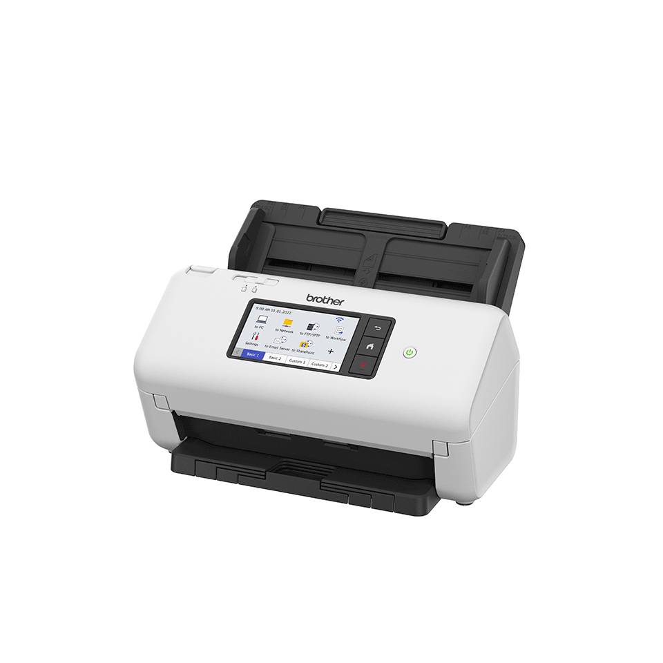 Brother ADS-4700W scanner Scanner met ADF + invoer voor losse vellen 600 x 600 DPI A4 Zwart, Wit