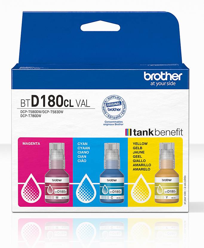 Brother BTD180CLVAL inktnavulling voor printers Origineel