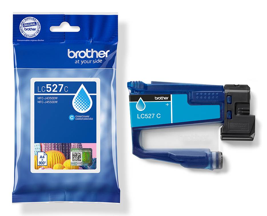 Brother LC527C inktcartridge 1 stuk(s) Origineel Cyaan