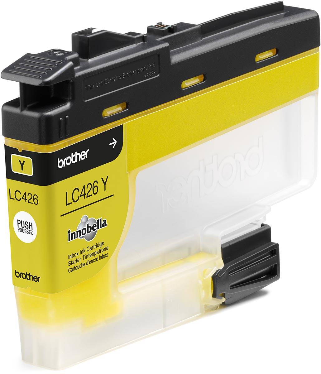 Brother inktcartridge, 1.500 pagina's, OEM LC-426Y, geel