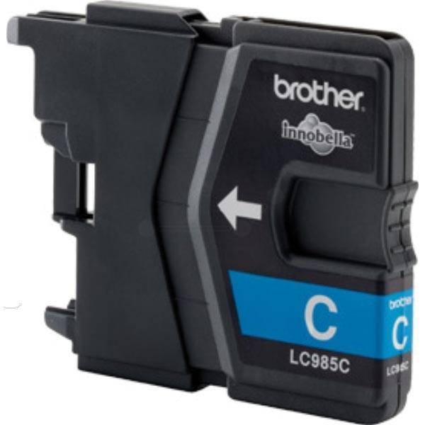 Brother inktcartridge, 260 pagina's, OEM LC-985C, cyaan