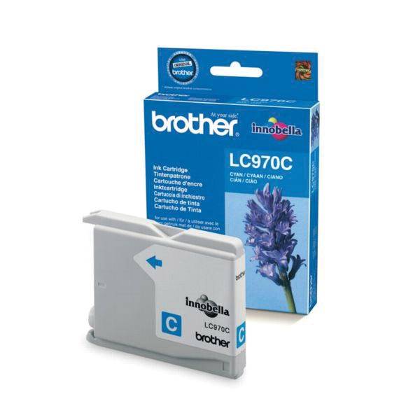 Brother inktcartridge, 300 pagina's, OEM LC-970C, cyaan