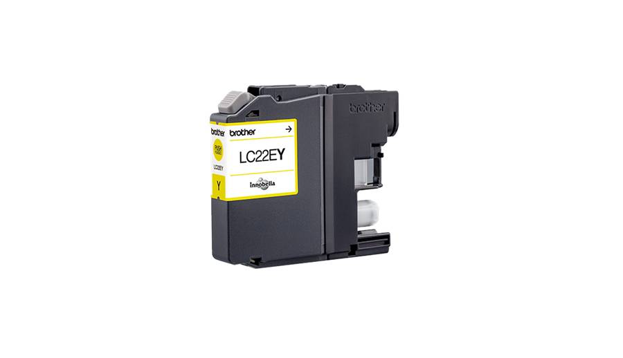 Brother LC-22EY inktcartridge 1 stuk(s) Origineel Geel