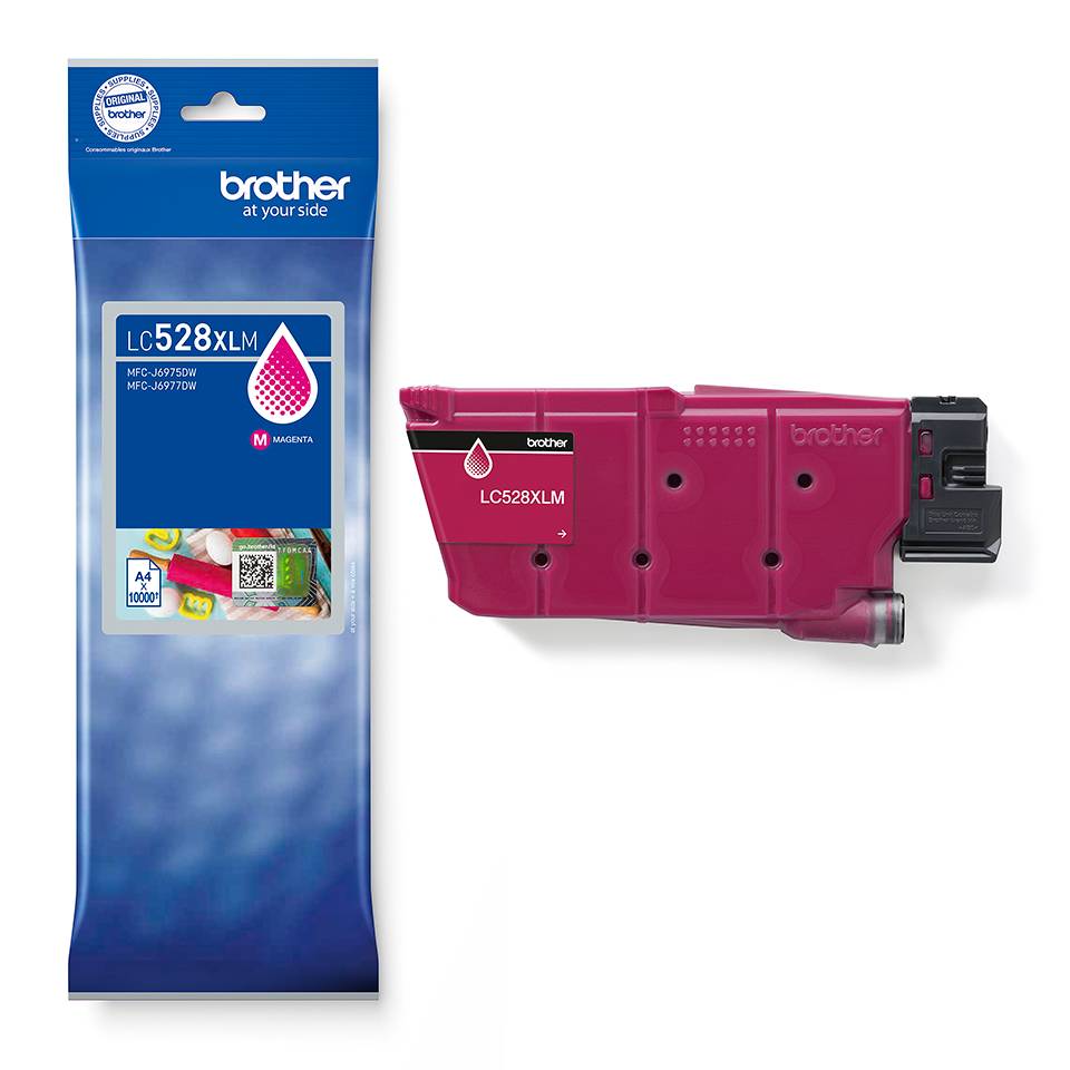 Brother LC528XLM inktcartridge 1 stuk(s) Origineel Ultrahoog rendement Magenta