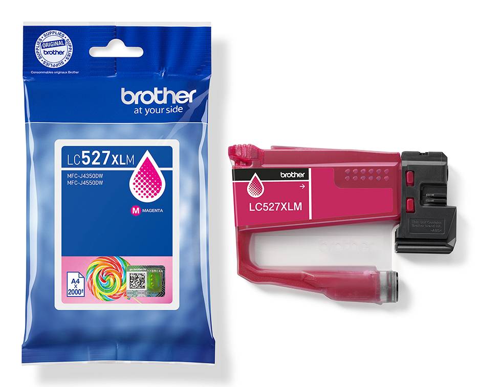 Brother LC527XLM inktcartridge 1 stuk(s) Origineel Hoog (XL) rendement Magenta