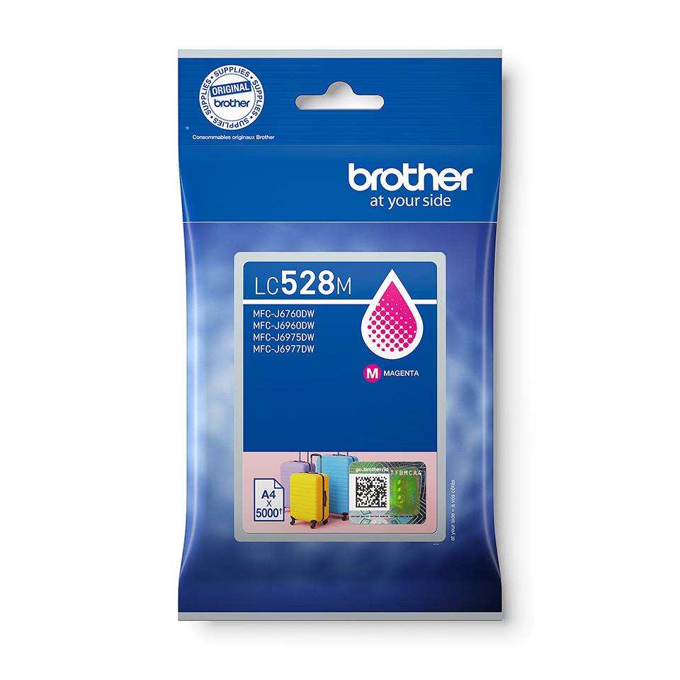 Brother LC528M inktcartridge 1 stuk(s) Origineel Magenta