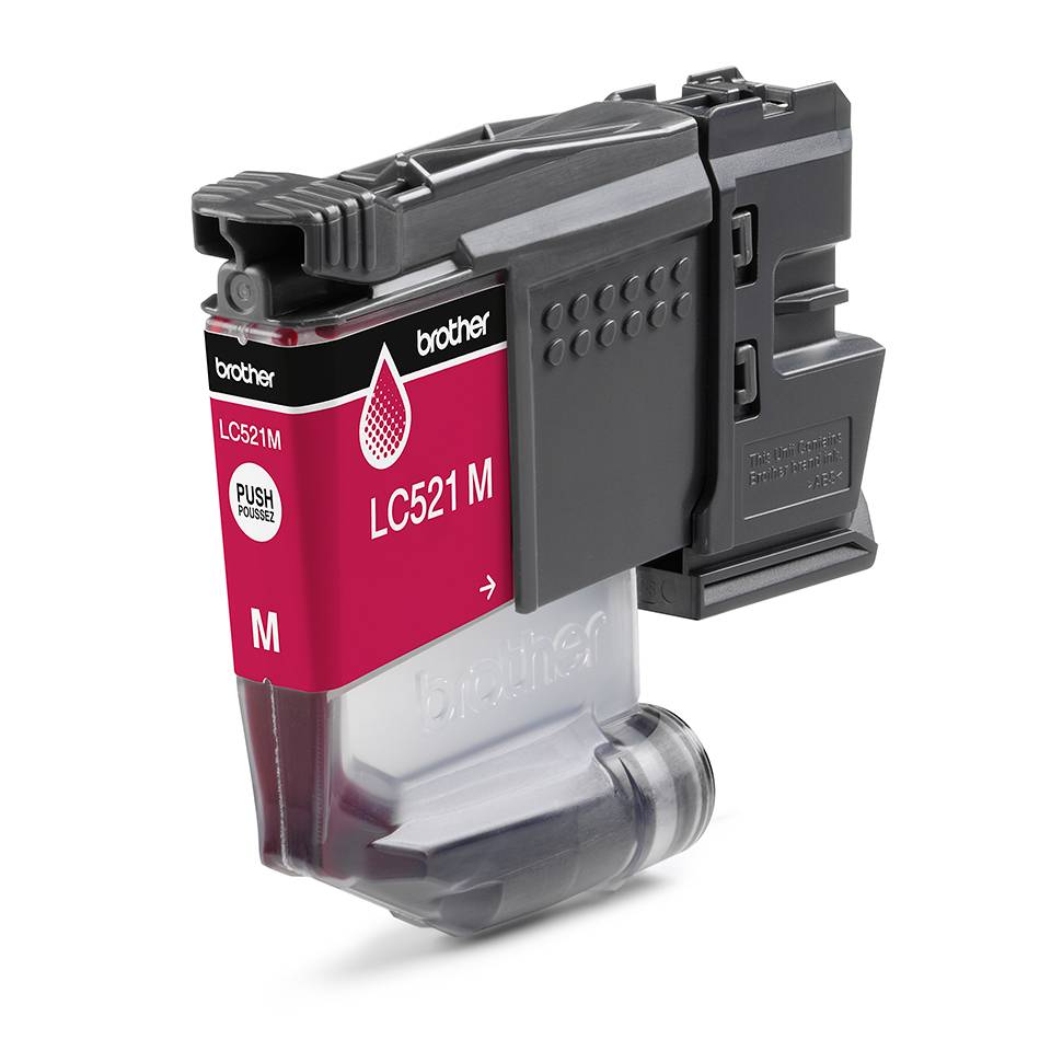 Brother LC521M inktcartridge 1 stuk(s) Origineel Magenta