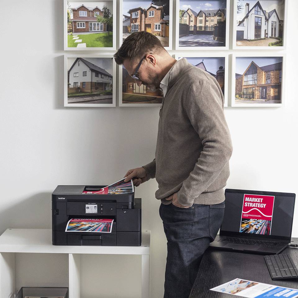 Brother MFC-J4550DW multifunctionele printer Inkjet A4 1200 x 4800 DPI Wifi