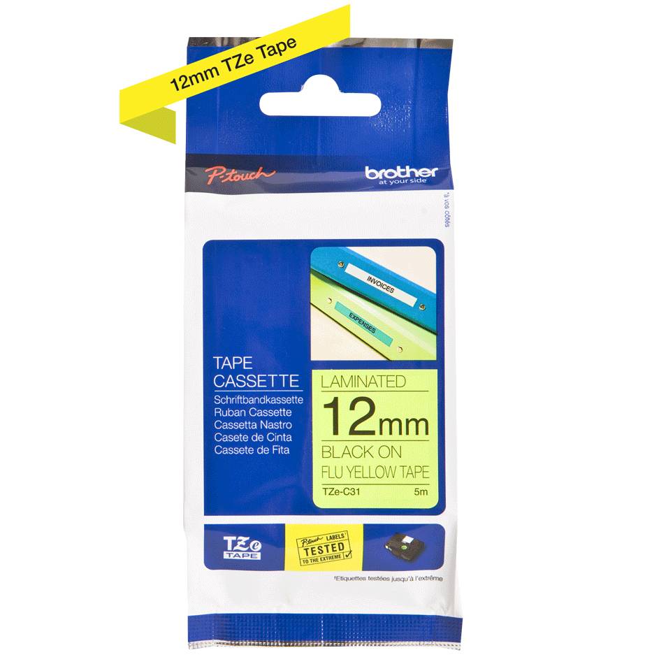 Brother TZE-C31 labelprinter-tape TZ